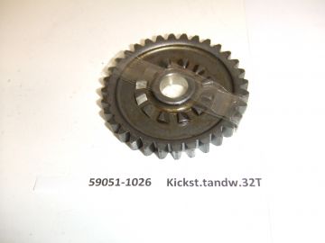 59051-1026 Kickstart tandwiel 32T KX80 80-81