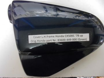 83600-449-000 deksel frame linksCX500C78 up nieuw 