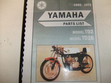 Onderdelenboek Yamaha TD2/TD2B