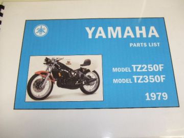 Onderdelenboek Yamaha TZ250/TZ350F/G