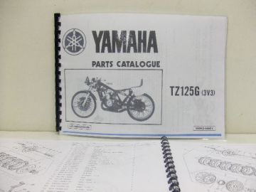 Onderdelenboek Yamaha TZ125 G/H 7980
