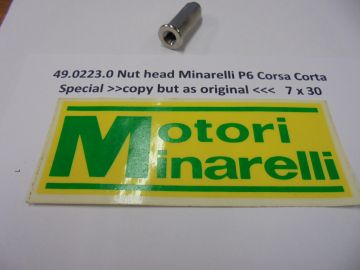 49.0223.0 moer cilinderkop Minarelli P6 Corsa Corta