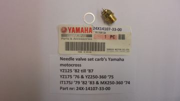 24X-14107-33-00 Needle valve set YZ125 & YZ250