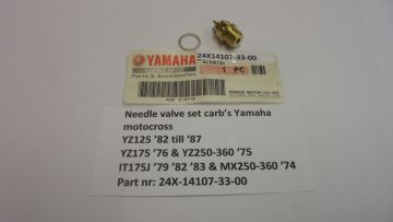 24X-14107-33-00 Needle valve set YZ125 & YZ250