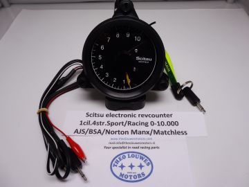 toerenteller Scitsu electric Aermacchi/Manx/BSA 0-10.000