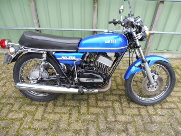 RD350 Blue in perfect origineel Conditie 1974 - 1975