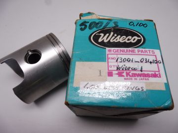 13001-31+1.00 Piston,Wiseco 61mm less rings Kaw.KH500-3cil.new