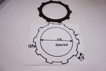 22201-- - - - -  Plate clutch friction Hon/Yam/Kaw or Suz.see size