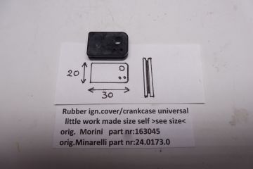 163045 / 24.0173.0 Rubber unifersal ign.cover/crankcase Morini/Minarelli