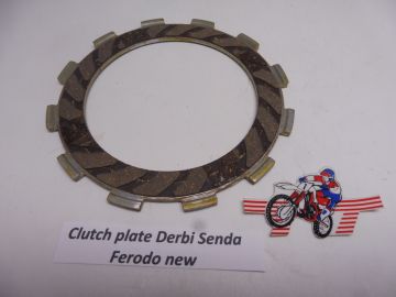 Clutch plate(ferodo) Derby Senda moped new