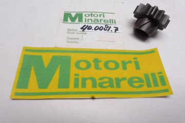 40.0081.7 Kickstart gear (R.H.) Minarelli V1-G1 (variante generali) Z=13 c/vite elicoidale >not same as 40.510.7 