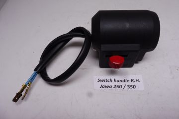 Switch handle ass'y R.H. Jawa 250/350 1978 and later  >>Jawa not Honda