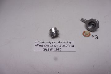 143-24681-00 Nut only (insert breather fueltank) Yamaha '68 till '80 and TA125 racing 72 '74 new