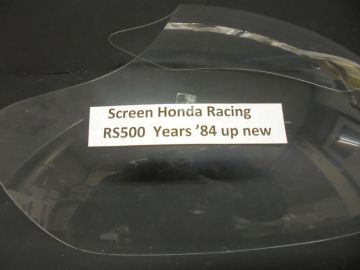 scherm nieuw RS500 racing