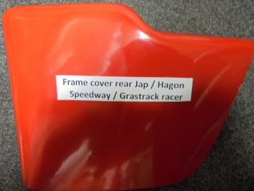 deksel frame achter Hagon/Jap speedway-Grastrack racer.