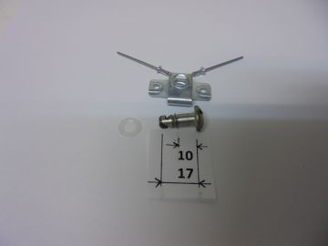 413190 Dzusfastners(kop/veer) set 10-17 mm
